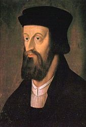 Jan Hus (1369-1415), böhmischer Reformator.